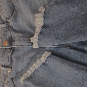 William Rast Frayed Ankle Jeans